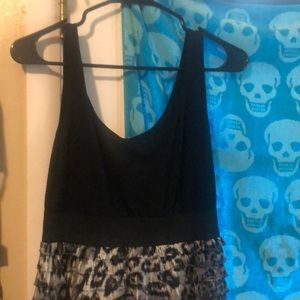 GUC Leopard dress, target brand, size L,
